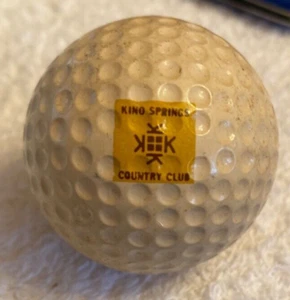 KINO SPRINGS GOLF COURSE, NOGALES, ARIZONA. Logo Ball 1960s, HOGAN APEX-80 - Picture 1 of 5