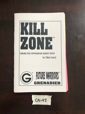 Grenadier Kill Zone Rules (Future Warriors) Lot CN-42