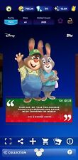 Topps Disney Collect STU BONNIE HOPPS 12/12/21 December Daily both Digital Cards