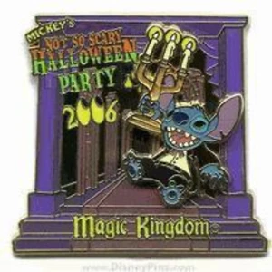 Disney Pin Haunted Mansion Stitch Halloween Party LE 1000 WDW MNSSHP 2006 49684 - Picture 1 of 1