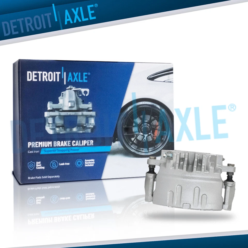 Pinza de freno de disco delantera del lado del conductor con soporte para Cadillac CTS STS 2003 - 2008 Foto 1 de 4