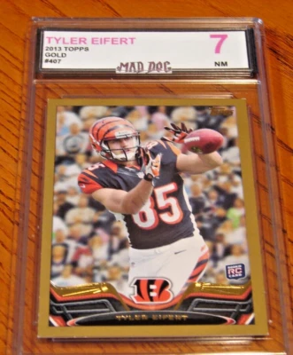 TYLER EIFERT Rookie***2013 TOPPS Gold***Mint 7***BENGALS***Mad DOG - Image 1 of 2