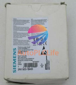 New SIEMENS 3RK1903-1BA00 MOTOR STARTER POWER MODULE, ET 200S EMERGENCY STOP - Picture 1 of 5