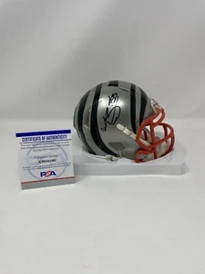 TYLER BOYD SIGNED AUTOGRAPH CINCINNATI BENGALS FLASH MINI HELMET PSA/DNA COA - Picture 1 of 3