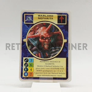 DOOMTROOPER Mutant Chronicles TCG ITA - RARA PROMO - Warlord Nefarita - Picture 1 of 2