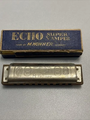 M Hohner Echo Super Vamper Harmonica - Key G - Image 1 of 4