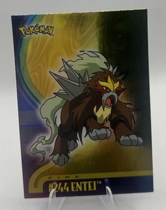 Topps 2001 Pokemon Entei Johto League Champions TV Animation #244 Holofoil - Picture 1 of 5