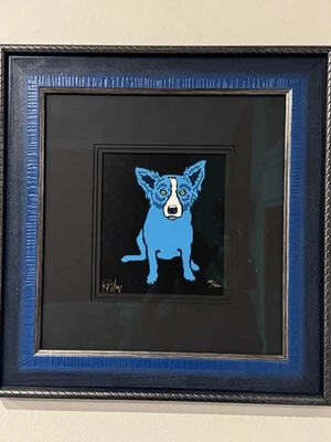 Blue Dog “ Baby Blues” By George Rodrigue, Hand Signed Limited Edition - Image 1 of 3