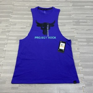 Under Armour UA Project Rock Brahma Tanktop Shirt Herren Small 1373787 lila $ 35 - Bild 1 von 8