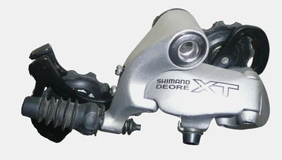 Desviador trasero Shimano Deore XT RD-M750 8 y 9 velocidades jaula larga - bonito - ¡Carretera también! Foto 1 de 4