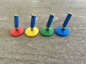 Pictionary 20th Anniversary Edition Replacement OEM Pencil Pawns Game Pieces - Picture 1 of 6