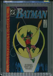 BATMAN #442 CGC 9.8 1st App Timothy Drake as Robin FREE SHIPPING - Imagen 1 de 3