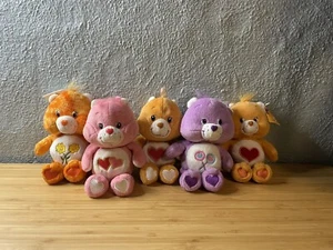 Lot Of 5 Vintage Care Bears 7” Plush 2002, 03, 04 - Picture 1 of 17
