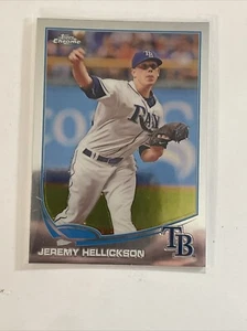 2013 Topps Chrome Baseball #209 Jeremy Hellickson MLB TAMPA BAY RAYS - Picture 1 of 2
