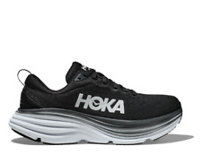 SAVE $$$ Hoka Bondi 8 Mens Running Shoes (D Standard) (Black/White)