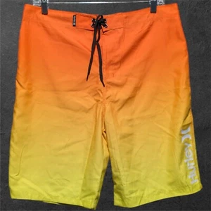 Hurley Ombre Boardshorts Boys' 20/30 Starfish Orange 10" Inseam - Picture 1 of 2