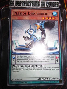 YU-GI-OH! COM PLESIOS DINOBRUME BOSH-FR025 MINT NEUF FRANCAIS - Imagen 1 de 1