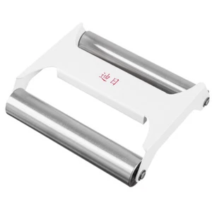 Stainless Steel Rolling Pin Dough Roller Baking Pizza Dough Double Roller - Picture 1 of 12
