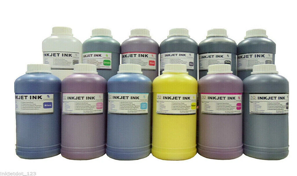 Tinta de recarga de pigmento ND® 12x250 ml para impresora Canon PFI-1000 imagePROGRAF PRO-1000 Foto 1 de 1