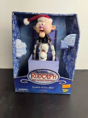 NEW!  Memory Lane Rudolph "Charlie in the Box" Ultimate Action Figure  2003 - Image 1 of 4
