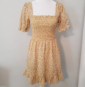 Mini Vestido Corazones Encantados PEQUEÑO Hermandad Coqueta Leche Criada Casa Floral - Imagen 1 de 9