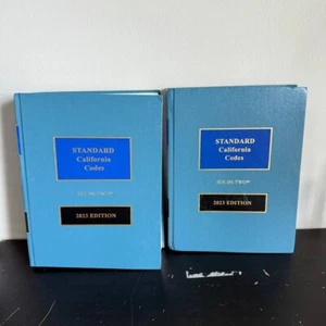 LexisNexis Six-in-Two Standard California Codes 2024 2 Book Set Law, HC - Picture 1 of 2