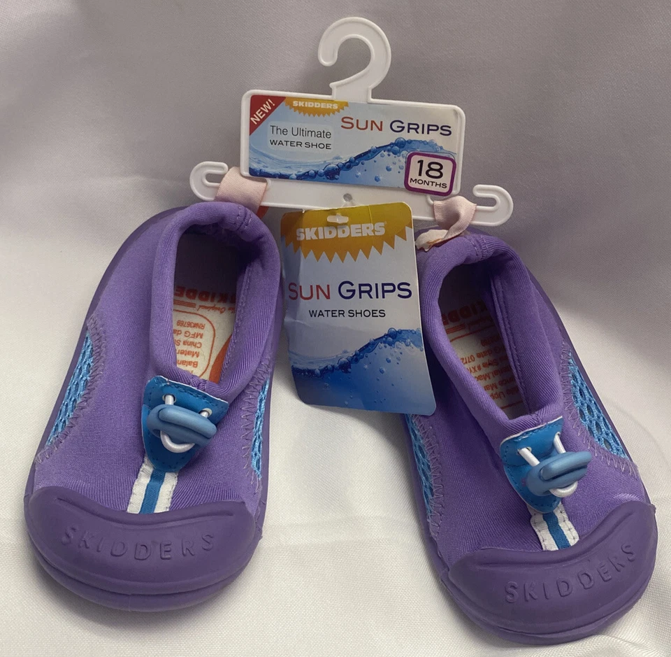 Skidders Zapatos Agua 18 Meses Morado y Azul  Foto 1 de 2