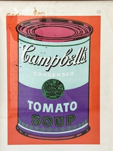 Andy Warhol Poster: Farbige Campbell's Suppendose, 1965 - Bild 1 von 3