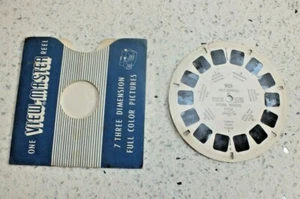 WILD ANIMALS IN NATURAL HABITAT AFRICA 1948 VIEWMASTER REEL 901 RARE  X126 - Picture 1 of 3