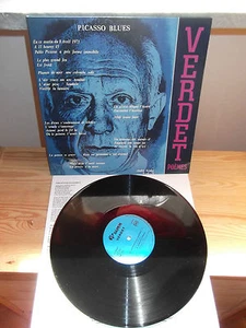 André Verdet Et Le Groupe Betelgeuse "Picasso Blues - Poèmes" LP SAPEM FRANCE  - Picture 1 of 1