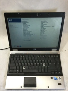 HP ELITEBOOK 6930P - BOOTS TO BIOS - INTEL CORE 2 DUO - 2GB RAM -READ DESCRIP-BB - Picture 1 of 8