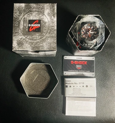 NEW! Casio G-Shock GR-B300-1A4CR Gravitymaster Watch – Black/Orange - Image 1 of 4