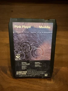 Pink Floyd: ‎Meddle (8 Track Tape, 1971) Eight-Track Cartridge Untested - Imagen 1 de 4