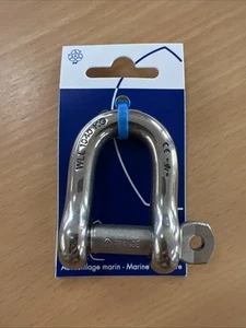 Wichard Marine #1405 Captive Pin D Shackle - Diameter 10mm - 13/32" stainless - Bild 1 von 4