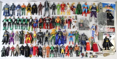 Grande Lote de 68 Figuras DC Comics 5-7" Mattel Kenner McFarlane DC Direct - Imagem 1 de 4