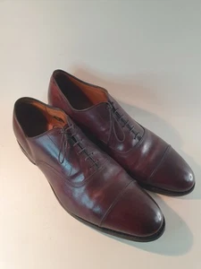 Allen Edmonds Oxford Park Avenue Men’s Size 13 D Dark Chili Cap Toe Shoes #5875 - Picture 1 of 19
