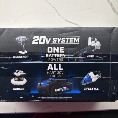 HART 20-Volt Cordless 4 Tool Combo Kit - HPCK412B w/charger and battery  - Image 1 of 4