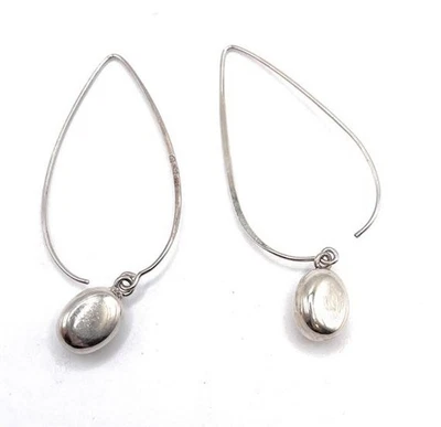 SILPADA Sterling Silver 925 Just Dropping In Dangle Drop Earrings W0821 $70 - Image 1 of 3