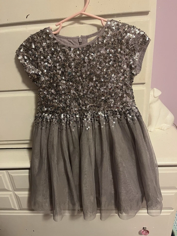 Vestido de Fiesta Mini Boden 4/5 Años Lentejuelas Envío GRATIS Foto 1 de 4