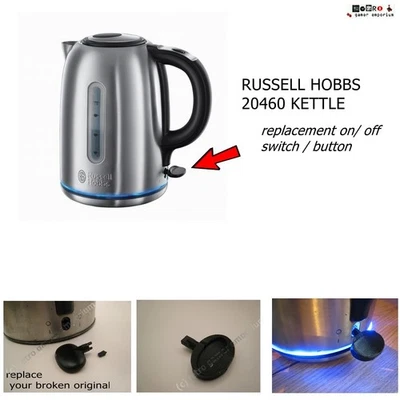 RUSSELL HOBBS Quiet Boil Wasserkocher 20460 - ERSATZ Ein / Aus Taster / Schalter