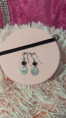 Pendientes Tous Colección Aura de Plata y ónix - Imagen 1 de 4