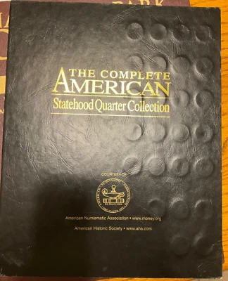The Complete American Statehood Quarter Collection Am Numismatic Assn - Image 1 of 4