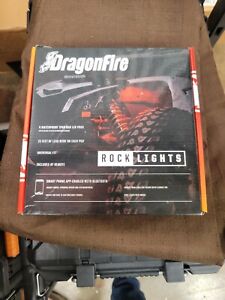 Dragonfire Racing - 11-0805 - Bluetooth RGB Rock Light Pod Kit, 4 Pc With Wiring