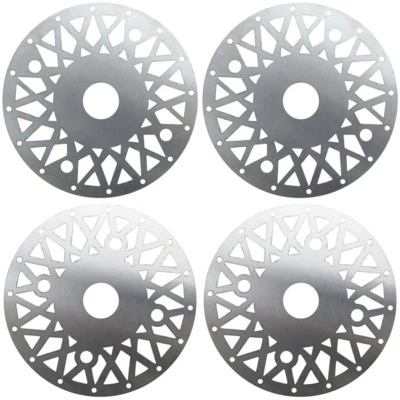 1 Satz Wheel Star Silber f. Silver Dream Douglas usw. 10" Lochkreis 4x110 +4x11 - Bild 1 von 3