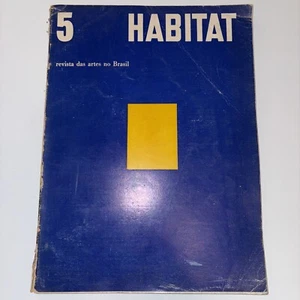 Revista Habitat, número 5, revista das artes no Brasil, década de 60 - Picture 1 of 4