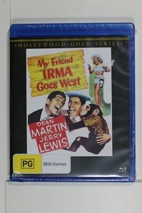 My Friend Irma Goes West - Jerry Lewis Dean Martin: Blu-Ray Region B New Sealed - Picture 1 of 2