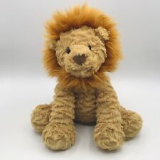 Jellycat 10” Lion Fuddle Wuddle Plush Lovey Stuffed Animal Soft Brown Baby Toy
