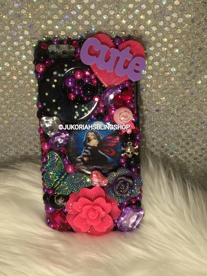 Funda de teléfono hecha a mano Bling Fairy iPhone 6 Plus Foto 1 de 1