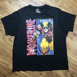 Marvel Herren T-Shirt Übergröße Gr. 3XL schwarz kurzarm Wolverine - Bild 1 von 6