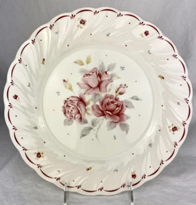 Nikko Japan Blossom Time Full Bloom Ceramic Porcelain Dinner Plate Pink Roses - Picture 1 of 10